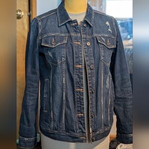 Melrose and Market Light Blue Denim Label Jacket